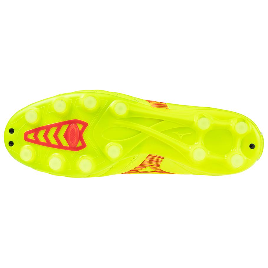Mizuno Morelia Neo Iv Pro Comfortable Simple Non-Slip Wear-Resistant Soccer Shoes Unisex Soccer Shoes Yellow P1GA243445