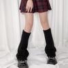 RioSole Loose Socks Leg Harajuku Cold Protection Leg Cover Warmers, Gyaru, Style, Women's (Long, Gray)