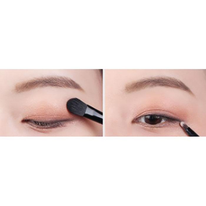 Tonymoly Makeup Brush 5-Piece Set – Compact & Travel-Friendly Professional Tool Kit, Korean