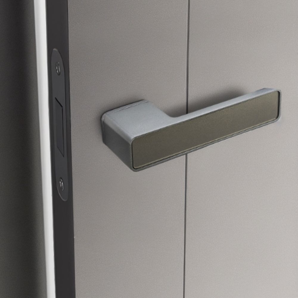 Modern Zinc Alloy Door Handle Lock Exquisite Elegant Bedroom Handle Knob Advanced Silent Panel Handle Door Hardware