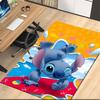 Stitch Printed Carpet, for Office Chair Living Room Bedroom Kitchen Room Decor Gifts.