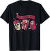 2026 Cute Horror Movie Snack Cartoon Crew Neck Tshirt Vintage Food Character Graphic Casual Short Sleeve Top Unisex Unisex