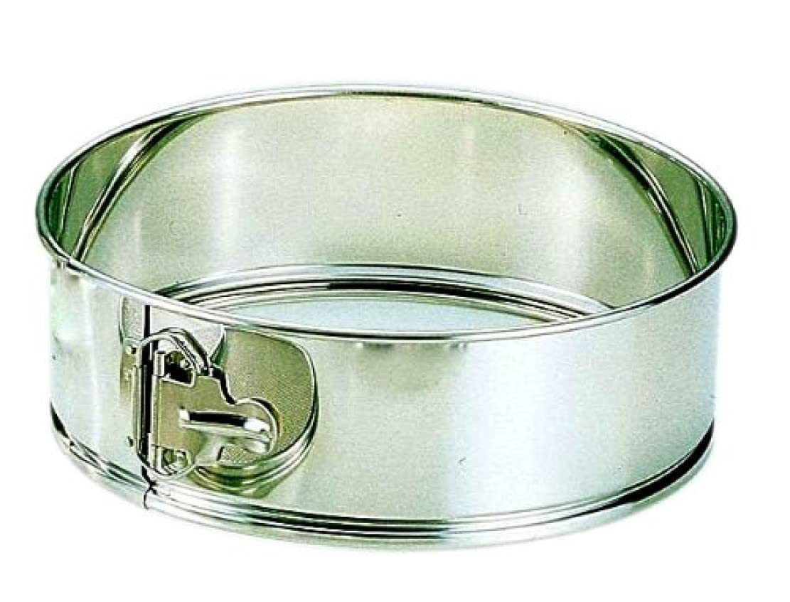 

Endo Shoji Commercial One-Touch Strainer Frame, 36cm, 18-8 Stainless Steel, Made in Japan, Silver, BUL01036