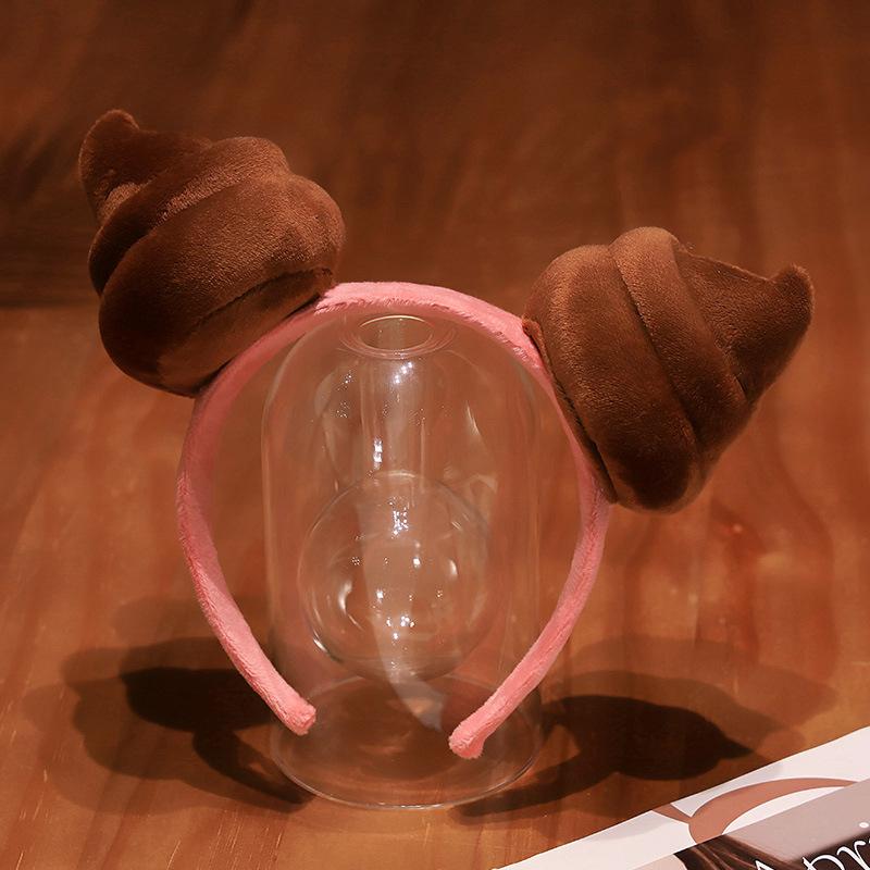 

Креативная Забавная Повязка на Голову Какашка Баба Плюшевая Игрушка Пародия Какашка Головной Убор Повязка на Голову Девочка Успокаивающая Кукла average size (0.55kg) темно-коричневого