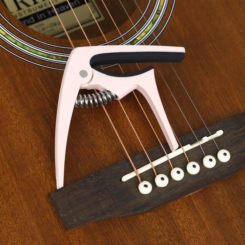 Moving Capo Sliding Capo Adjustable Capo for Tuning Tone of String Instruments Universal for Electric Acoustic Guitars