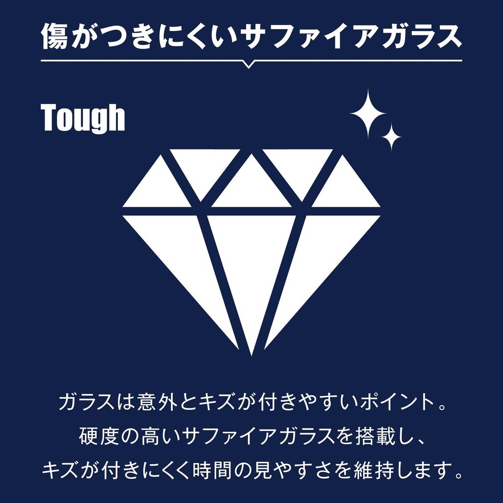 AngelClover Men's Watch, TIME CRAFT SOLAR NTCS44SBBK, Solar, 100m Water Resistant, Mineral Glass, Black Dial, Stainless Steel