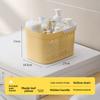 Hand-held Bath Basket Storage Basket, Bathroom Hand-held Bath Basket Dry and Wet Separation Storage Basket, Bathroom Bath Basket