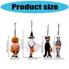 Easy Mount Skeleton Decoration For Halloween Plastic Craftsmanship Bag Pendant Durability Porch Wall Display