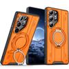 Military Armor Magnetic Ring Stand Phone Cover For Samsung S26 Ultra S25 S24 Plus S23 FE A56 A55 A17 Shockproof Protector Case