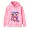 Kinder Jungen Mädchen Pullover Hoodie, Lustiger Digitaler Zirkus Cartoon Charakter Druck Lässiges Langarm Kapuzenpullover für Tägliches Tragen, Schule und Draußen