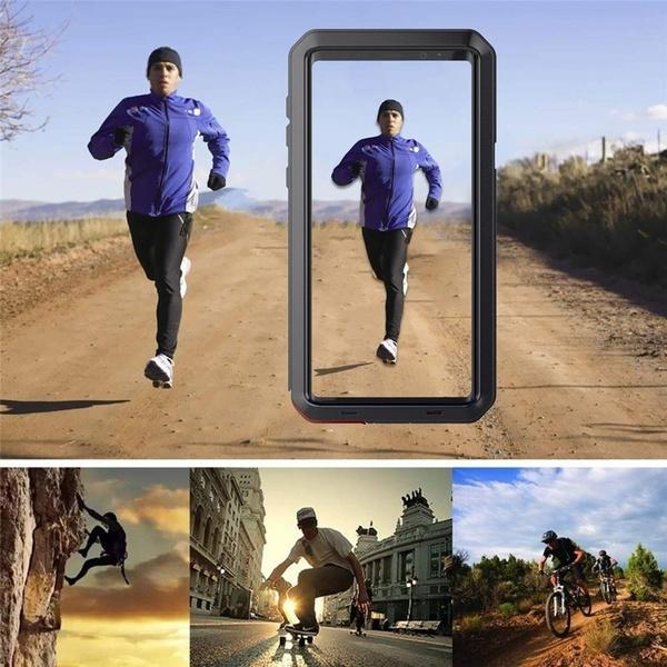 Metal Armor Heavy Duty Protect Outdoor Phone Case for Samsung Galaxy S23 S22 S21 Ultra Plus FE S20 Ultra IPhone 13 12 11 Mini Pro Max XS XR SE 2020
