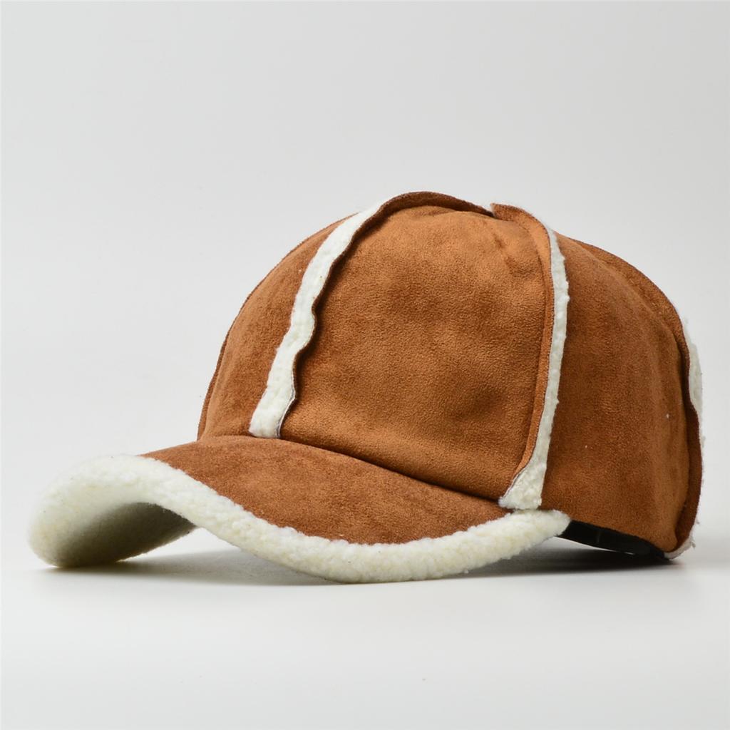 NORTWOOD 2 styly Zimní semišová sametová baseballová čepice s horkými zesílenými teplými baseballovými čepicemi pro muže ženy Zimní teplé kšiltovky