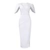 Women's Summer New Fashion Temperament Elegant Banquet Dress Long Dress Dress