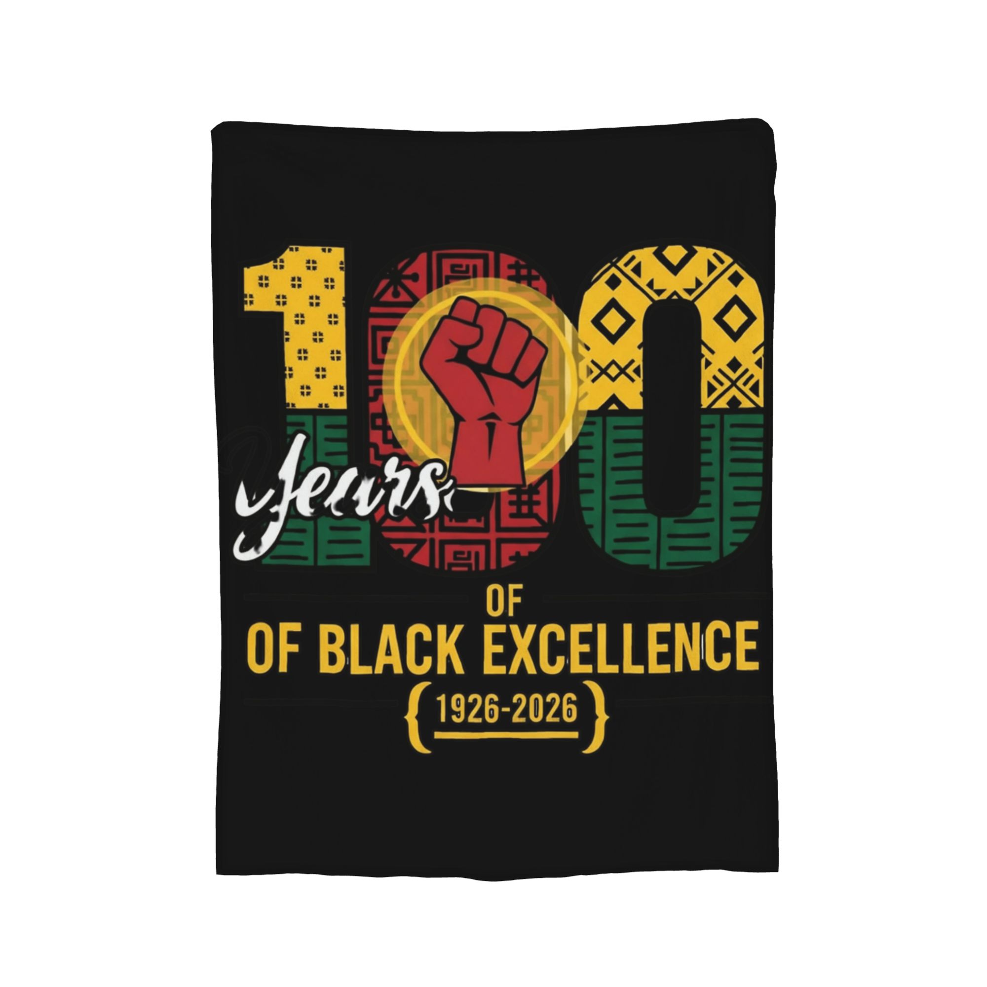 

Black History - Black And White Typographic Blanket Wool Funny Warm Throw Blankets for Bedding Lounge Spring/Autumn 75x90cm
