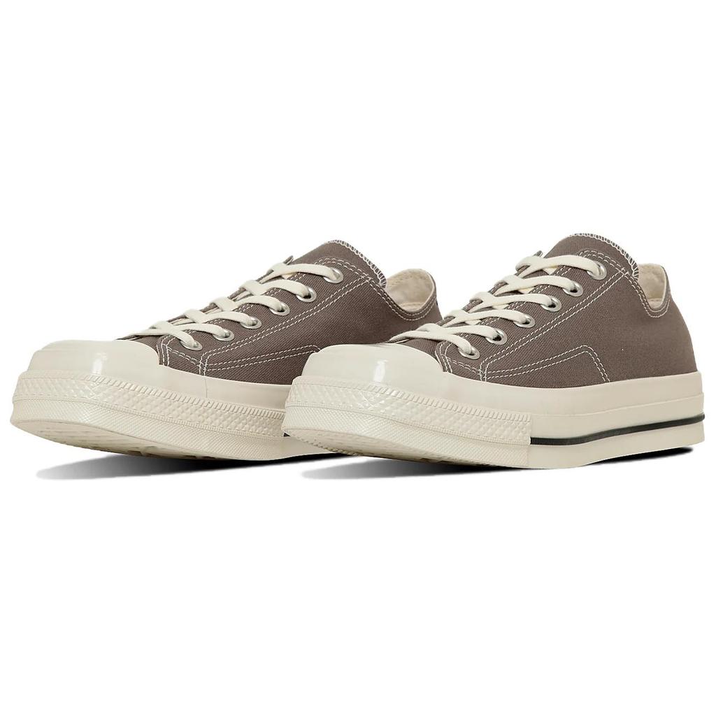 Converse All Star Squaretoe Ox Versatile Comfortable Durable Low Top Canvas Shoes Unisex Sneakers Gray-Brown 31316152