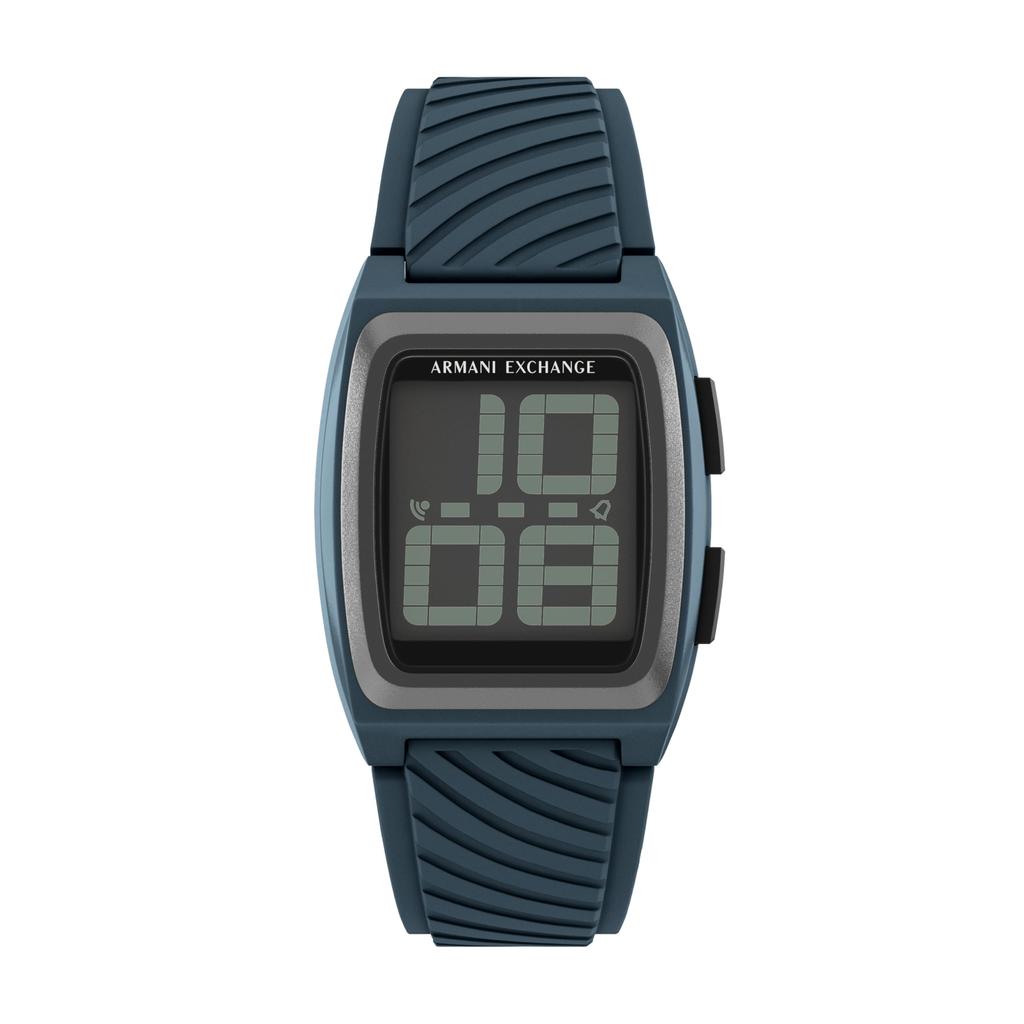 Armani Exchange Men's Digital Silicone Watch AX2970