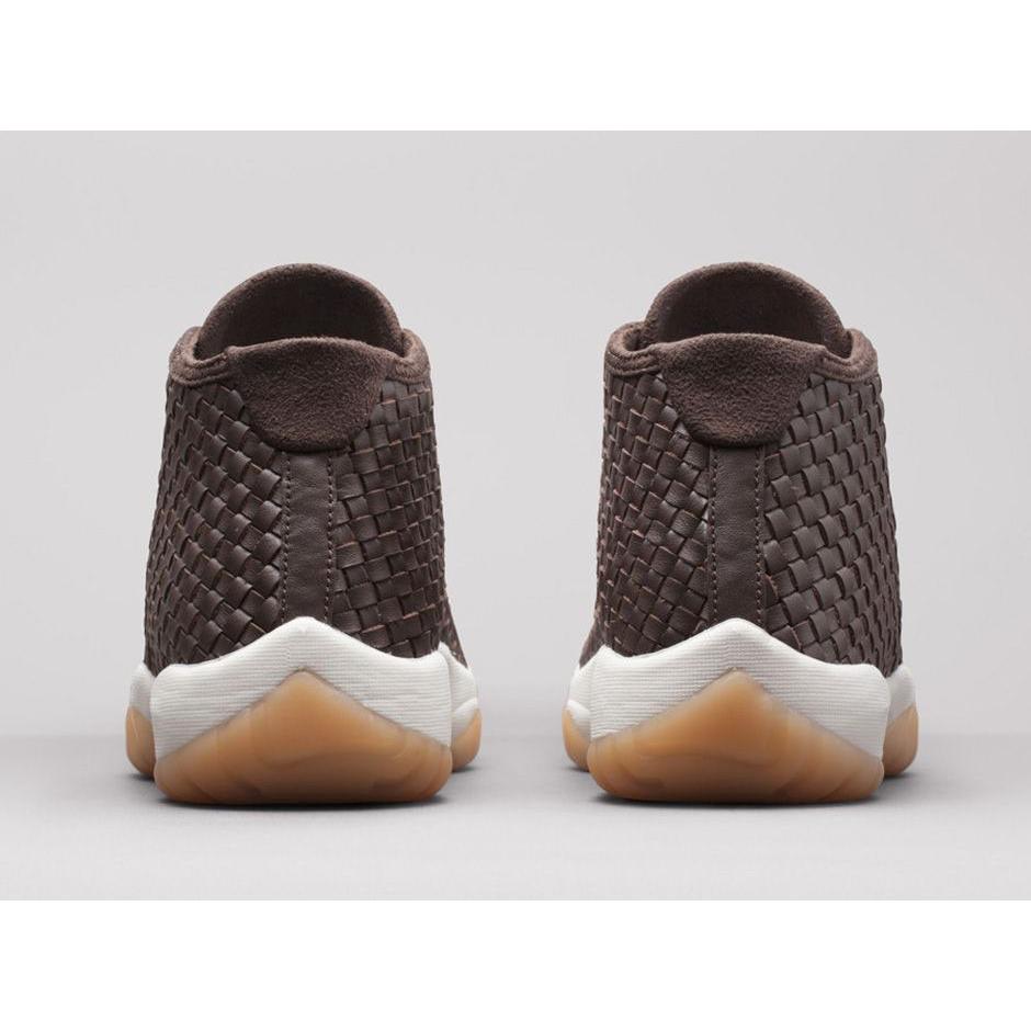 Air Jordan Future Premium 'Dark Chocolate' (Unisex) Dark Chocolate / Sail-Gum Yellow Vintage Basketball Shoes 652141 219