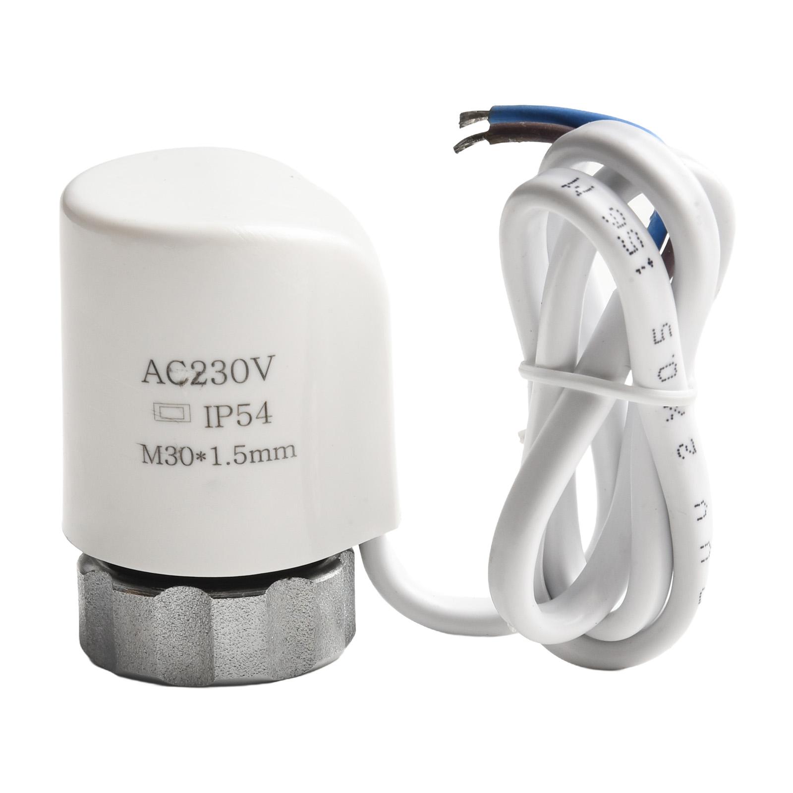 

1 шт. Электротермический привод для клапана радиатора напольного отопления M30x1.5 Электрический термопривод AC230V Электроинструменты Запасные части