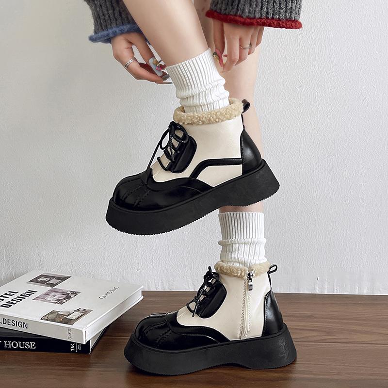 Модные женские зимние ботинки — фото 6