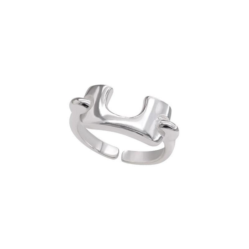 Fashionable Korean Inspired U Shaped Ring For Women Unique And Accessory Versatile