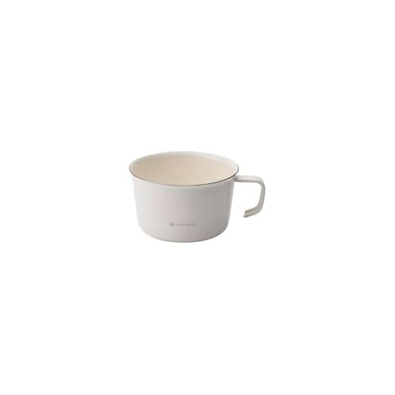 Snow Peak Enamel Wide Mug 400 Ivory LF-061-IV Mug Cup Camping Outdoor BBQ Picnic
