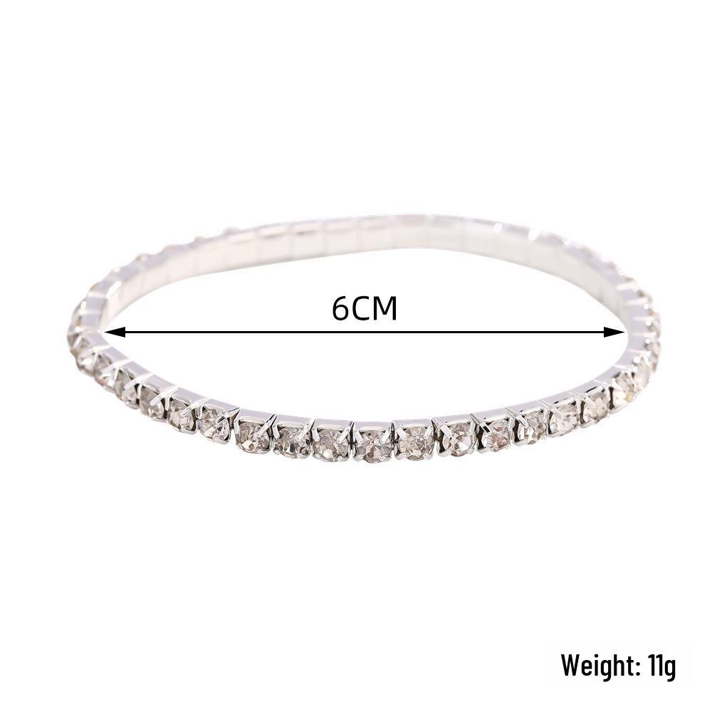 Rose Gold Luxury Zircon Micro-Inlaid Full Diamond Bracelet