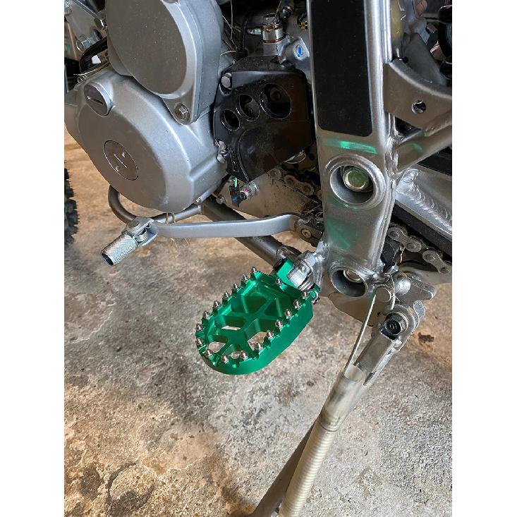 For Kawasaki KLX300R KLX300S KLX300SM KLX650 KLX650R KLR650 KLX 300R 300SM KLR 650 Accessories Footrest Footpegs Foot Pegs Pedal