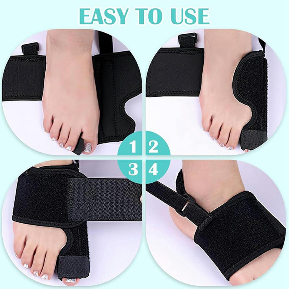 003 Bunion Corrector Adjustable Toe Separator Orthotics Feet Bone Thumb Adjuster Foot Care Tool Gift