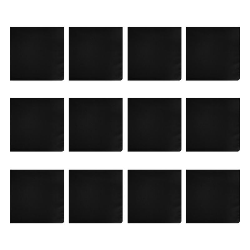 Solid Color Handkerchief for Women Wedding Handkerchief Pocket Handkerchief for Bride Groom Wedding Gift