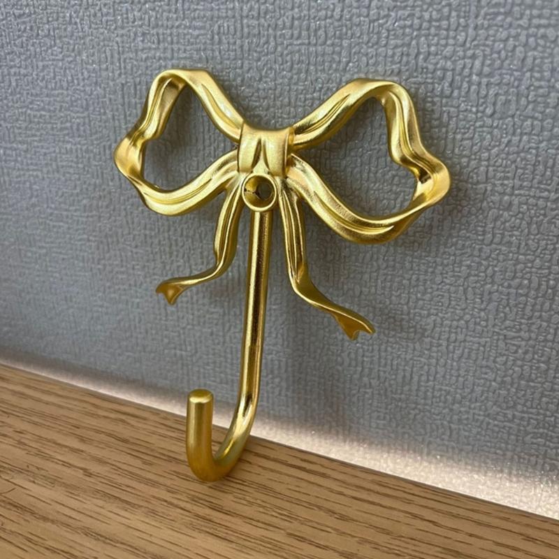 Stilvolle Metall-Schleifen Türhaken mit hoher Tragkraft Werkzeuglose Montage Für Schlafzimmer-Aufbewahrung