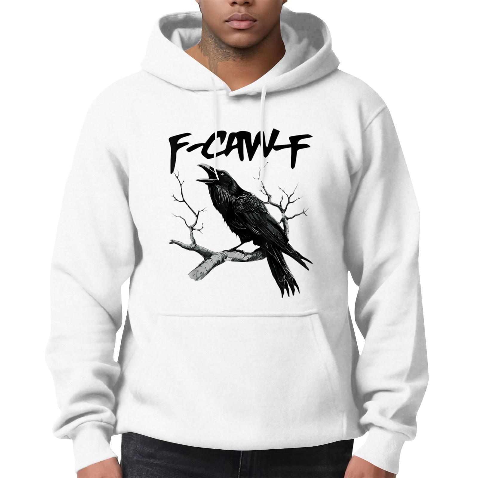 

Men s Fashion Casual Long Sleeve Solid Color Hooded Sweatshirt Tops XL