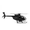 1:16 Scale RC Helicopter, 2.4GHz Flybarless Remote Control Aircraft with Brushless Motor Black