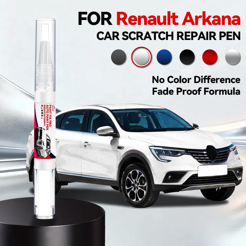 For Renault Arkana 2021-2025 CMF-B Paint Repair Pen Touch Up Scratch Remover DIY Auto Accessories Black White Orange Blue Gray