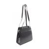Used Salvatore Ferragamo Vara ribbon Shoulder Bag leather Black Used Women