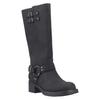 Womens/Ladies Nash Tall Biker Boots