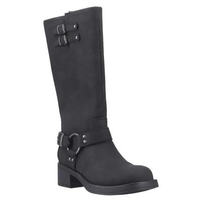 Womens/Ladies Nash Tall Biker Boots