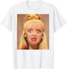 2026 Disgusted FACE Meme Maglietta Unisex e da Donna Estate Cotone Abbigliamento Moda Divertente Girocollo Manica Corta Top Streetwear