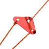 Double Eye Wind Rope Buckle Set: Reflective Camping Tent and Tarp Ground Stake with Windproof Pull Rope