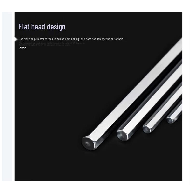 Qidongsheng 9-Piece Extra Long Hex Key Set