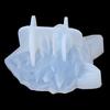 Geometric Bear Silikonová forma Diy Stereo Mirror Form Mousse Ornaments Dekor