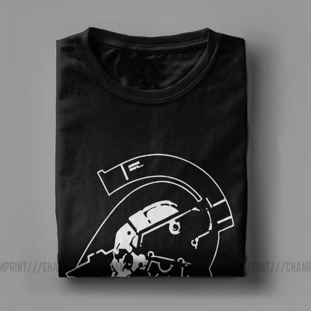 Men's Metal Gear Kojima Productions T Shirts MGS Hideo Kojima T-Shirt Death Stranding Cotton Tops Short Sleeve Tees Printed
