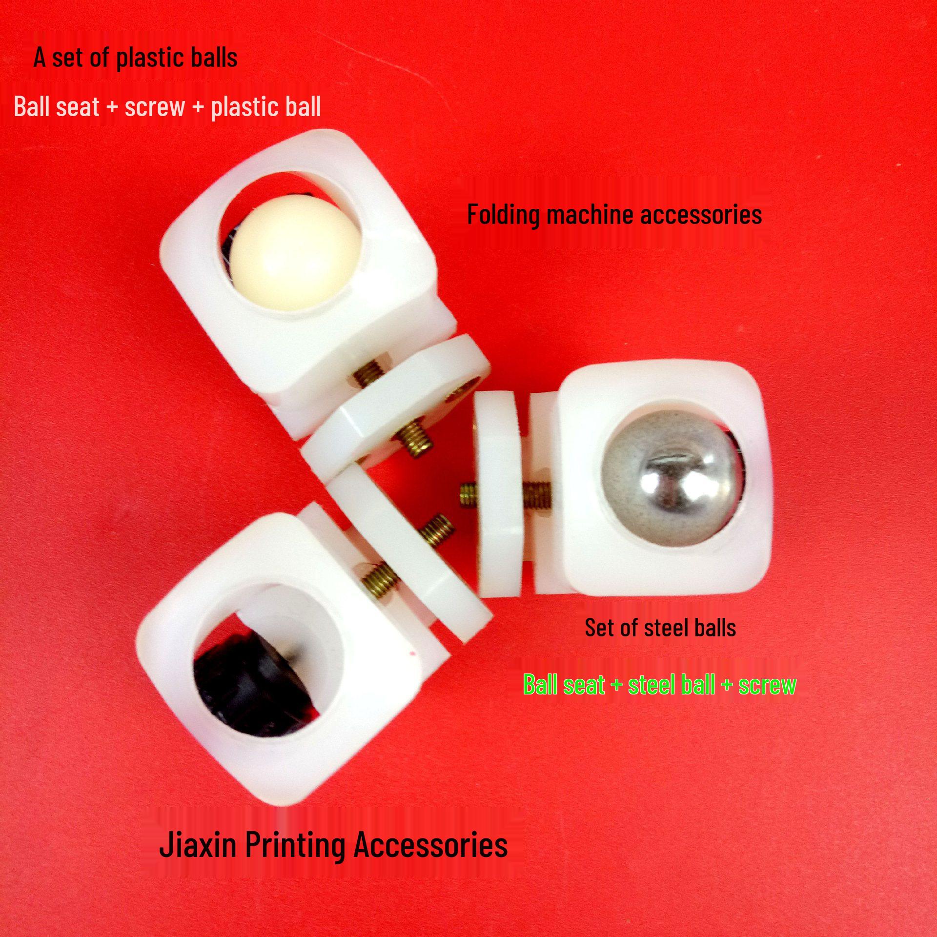 

Zihong Folding Machine Paper Pressing Ball Holder Assembly Plastic Ball/Each