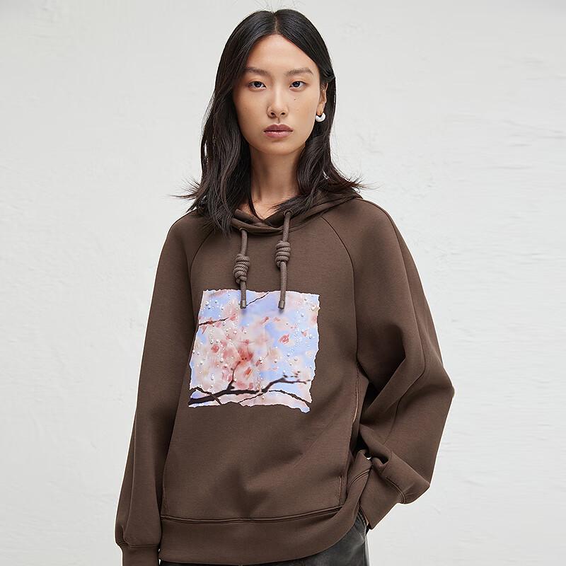 

Broadcast Printed Hooded Sweatshirt XS