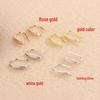 Tingxiang DIY Jewelry: S925 Sterling Silver Earring Hooks & Pendants for Handmade Projects