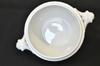 ROYAL COPENHAGEN White Fluted Half-Lace Sugar Pot Denmark Vintage Rare