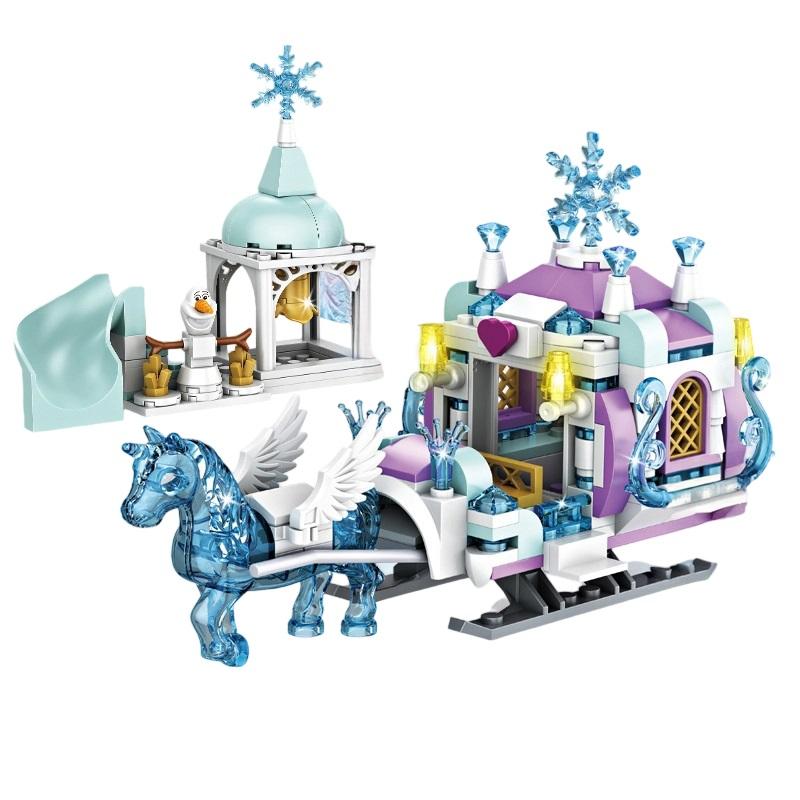 Meisjes Assemblage Spel Bouwsteen Set Prinsessen Winkel Tuin Studeerkamer Speelruimte Schaalmodel Cadeau Speelgoed Tuin Compatibel met