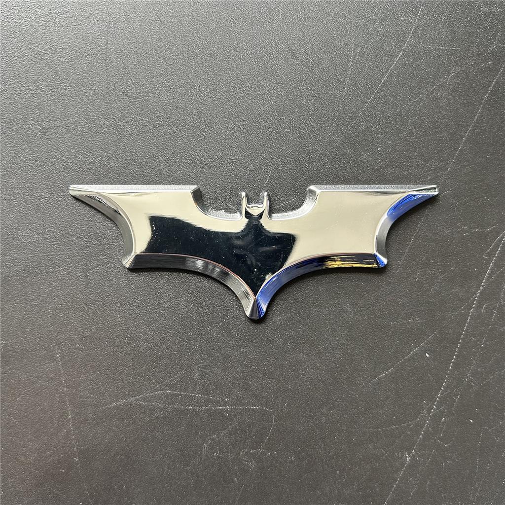 3D Car Stickers Cool Metal Bat Auto Logo Car Styling Metal Bat Badge Emblem Tail Decal Motorcycle Car Accessories Automobiles