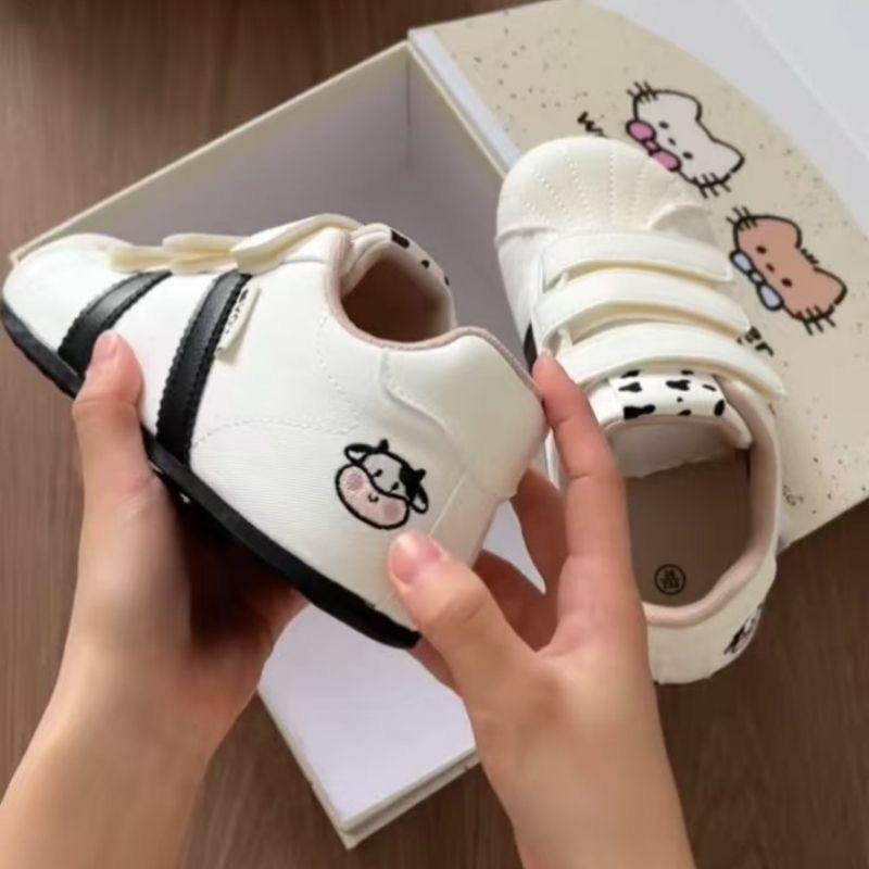 Klettverschluss-Stoffschuhe neue Herbst-Großkopfschuhe Schüler Freizeit Sport Charakterbildung