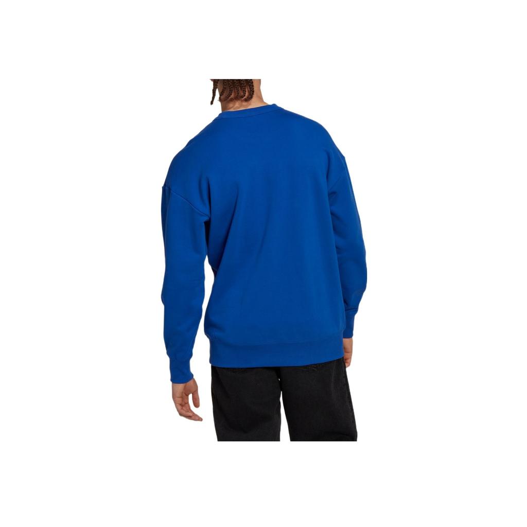 Adidas Argentinien Rundhals Langarm Sweatshirt Mit Monochromem Buchstabenprint Herren Sweatshirt Blau HD6354