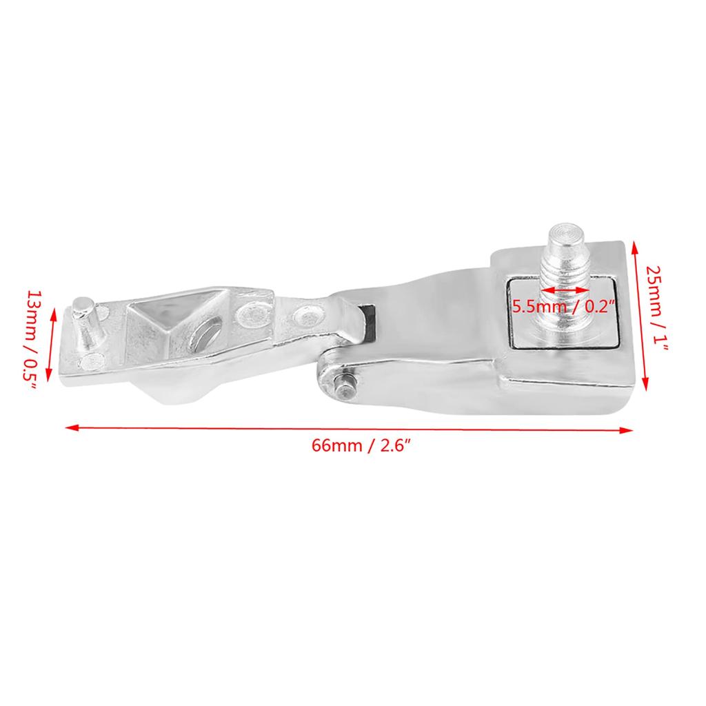 Fiat 500 Door Handle Hinge, Chrome Metal Auto Outer Door Handle Hinge Repair Tool